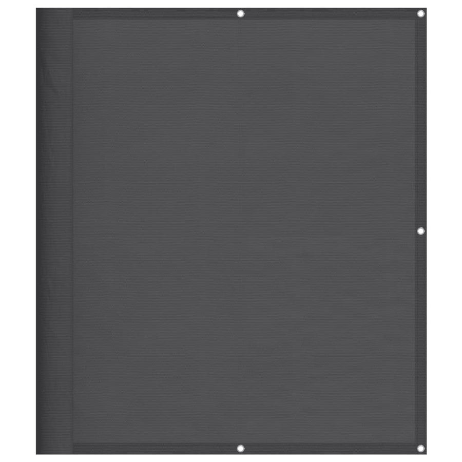 Balkonscherm 120X800 Cm 100% Polyester Oxford Antracietkleurig
