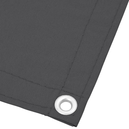 Balkonscherm 120X800 Cm 100% Polyester Oxford Antracietkleurig