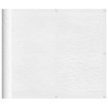 Balkonscherm 90X800 Cm 100% Polyester Oxford Wit