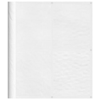 Balkonscherm 120X700 Cm 100% Polyester Oxford Wit