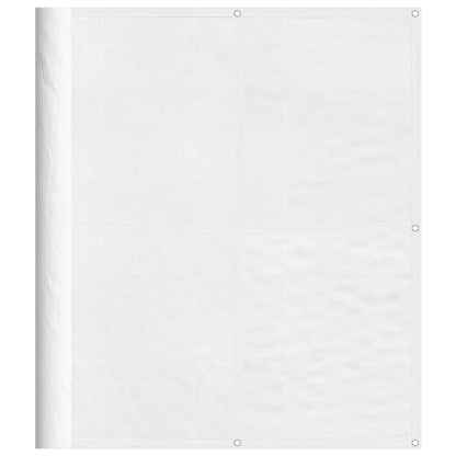 Balkonscherm 120X800 Cm 100% Polyester Oxford Wit
