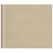 Balkonscherm 90X800 Cm 100% Polyester Oxford Beige