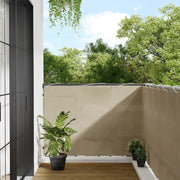 Balcony screen 120x700 cm 100% oxford polyester beige