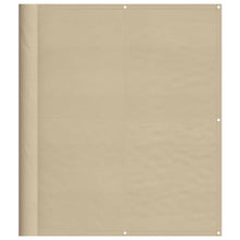 Balkonscherm 120X800 Cm 100% Polyester Oxford Beige