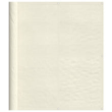 Balkonscherm 120X700 Cm 100% Polyester Oxford Crèmekleurig