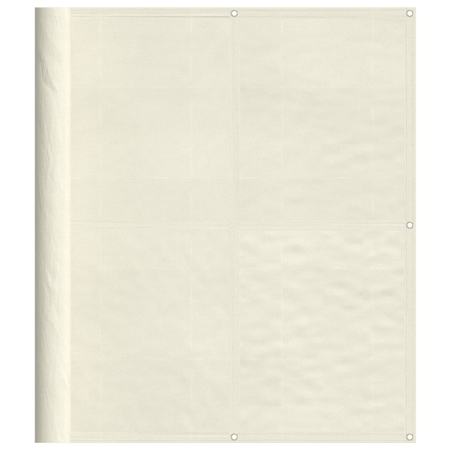 Balkonscherm 120X700 Cm 100% Polyester Oxford Crèmekleurig