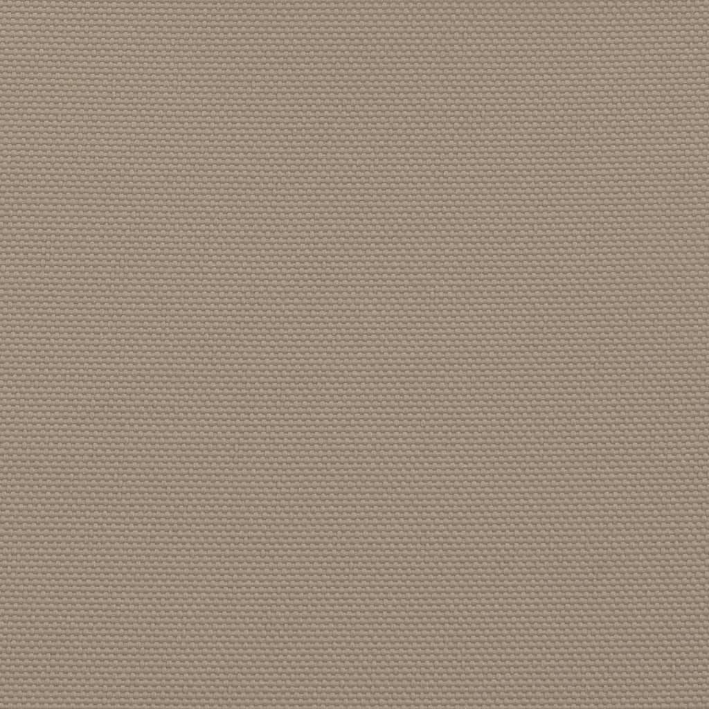 Balkonscherm 120X1000 Cm 100% Polyester Oxford Taupe