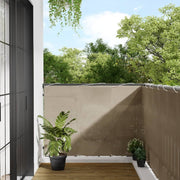 Balkonscherm 120x1000 cm oxford polyester taupe