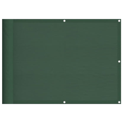 Balkonscherm 75X700 Cm 100% Polyester Oxford Donkergroen