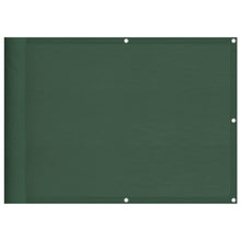 Balkonscherm 75X800 Cm 100% Polyester Oxford Donkergroen
