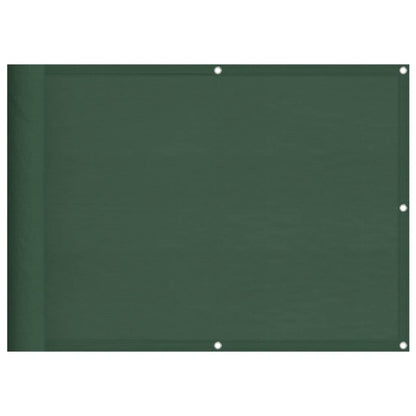 Balkonscherm 75X800 Cm 100% Polyester Oxford Donkergroen