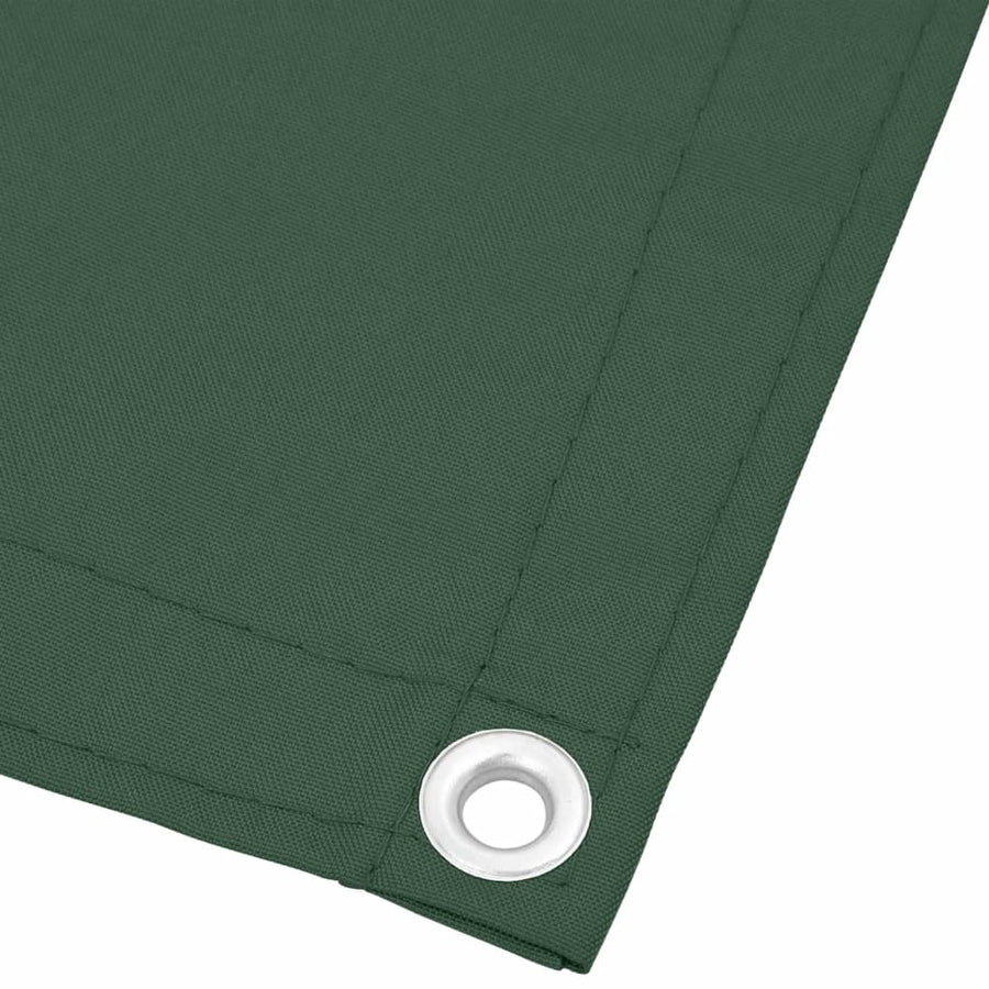 Balkonscherm 75X1000 Cm 100% Polyester Oxford Donkergroen