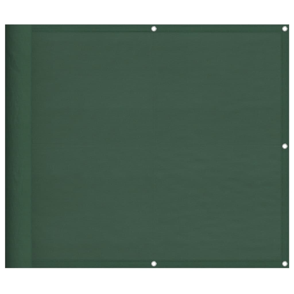 Balkonscherm 90X800 Cm 100% Polyester Oxford Donkergroen