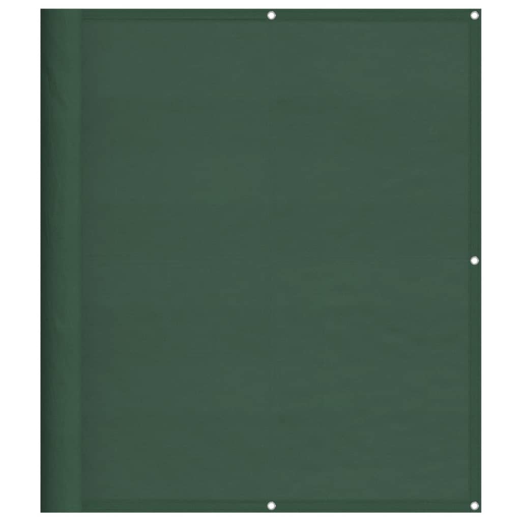 Balkonscherm 120X700 Cm 100% Polyester Oxford Donkergroen