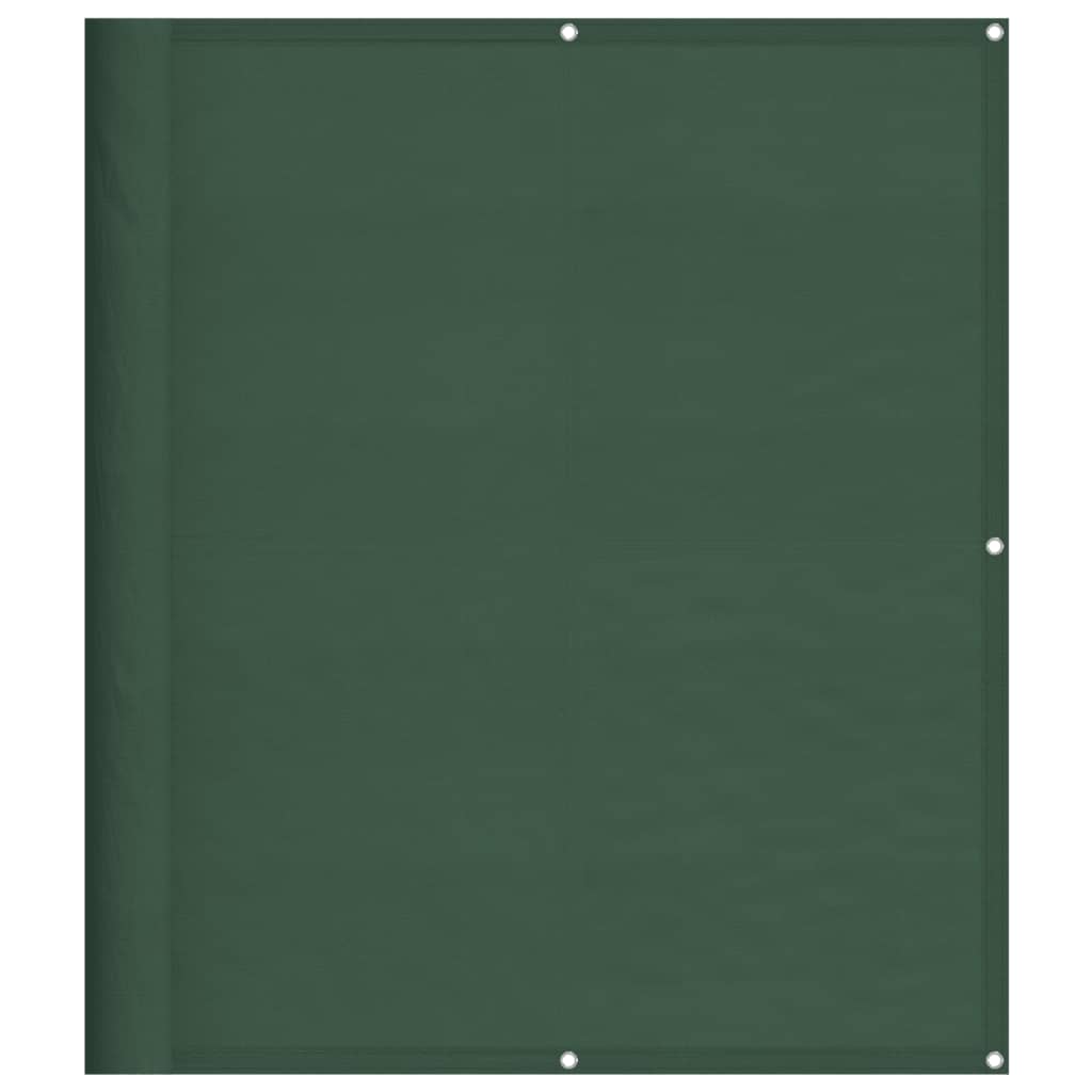 Balkonscherm 120X800 Cm 100% Polyester Oxford Donkergroen