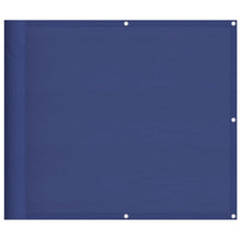 Balkonscherm 90X800 Cm 100% Polyester Oxford Blauw