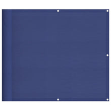 Balkonscherm 90X1000 Cm 100% Polyester Oxford Blauw
