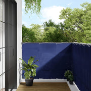 Balcony screen 120x700 cm 100% oxford polyester blue