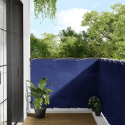 Balkonscherm 120x1000 cm blauw oxford polyester
