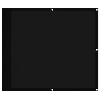 Balkonscherm 90X800 Cm 100% Polyester Oxford Zwart