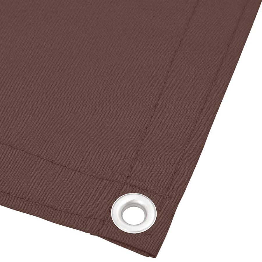 Balkonscherm 90X800 Cm 100% Polyester Oxford Bruin