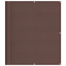 Balkonscherm 120X700 Cm 100% Polyester Oxford Bruin