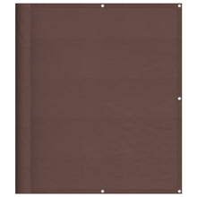 Balkonscherm 120X800 Cm 100% Polyester Oxford Bruin