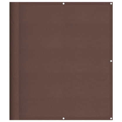 Balkonscherm 120X800 Cm 100% Polyester Oxford Bruin
