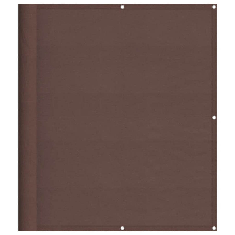 Balkonscherm 120X800 Cm 100% Polyester Oxford Bruin