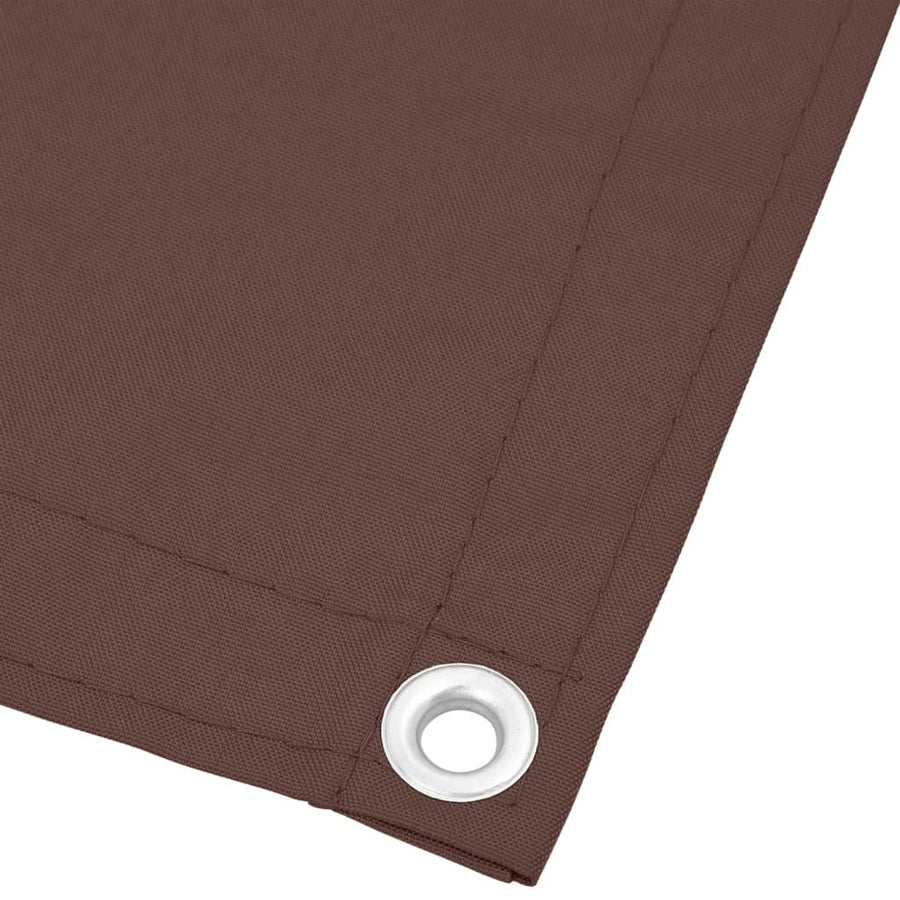 Balkonscherm 120X800 Cm 100% Polyester Oxford Bruin
