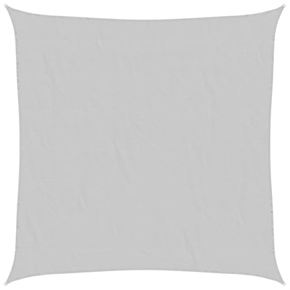 Zonnezeil 4x4 m 100% polyester oxford lichtgrijs