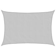 Sun sail 2.5x2 m 100% polyester oxford light grey