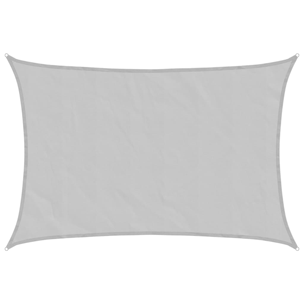 Zonnezeil 3X2 M 100% Polyester Oxford Lichtgrijs 2 x 3 m