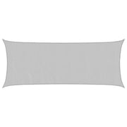 Zonnezeil 4,5x2 m lichtgrijs polyester