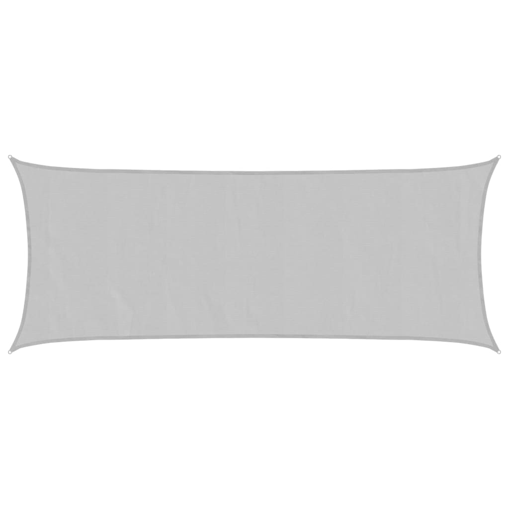 Zonnezeil 4,5X2 M 100% Polyester Oxford Lichtgrijs 2 x 4.5 m