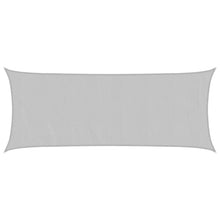 Zonnezeil 5x2 m 100% polyester oxford lichtgrijs