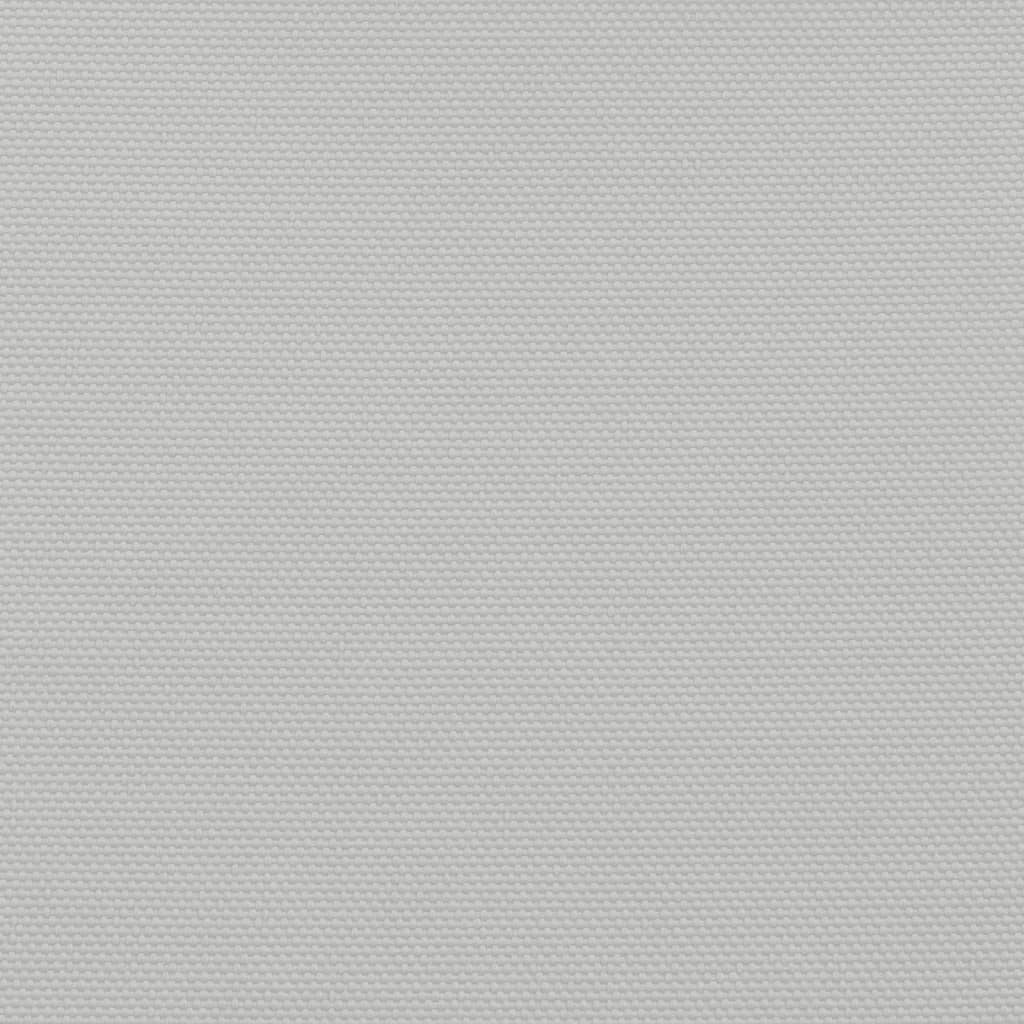 Zonnezeil 5x2 m 100% polyester oxford lichtgrijs