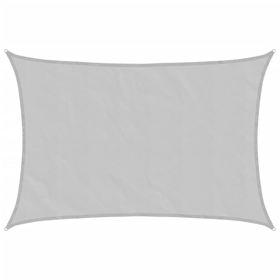 Zonnezeil 3,5X2,5 M 100% Polyester Oxford Lichtgrijs 2.5 x 3.5 m