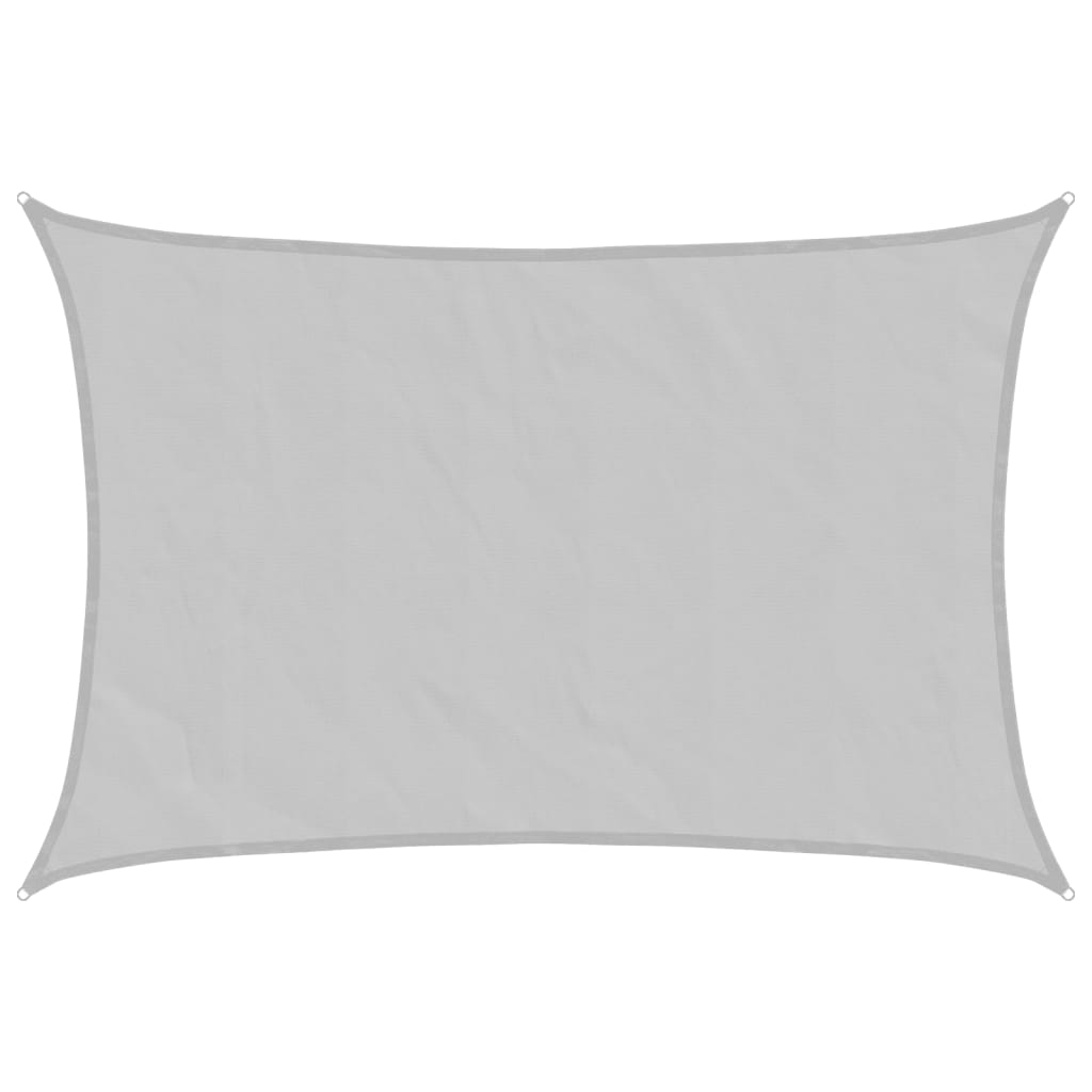 Zonnezeil 4X2,5 M 100% Polyester Oxford Lichtgrijs 2.5 x 4 m