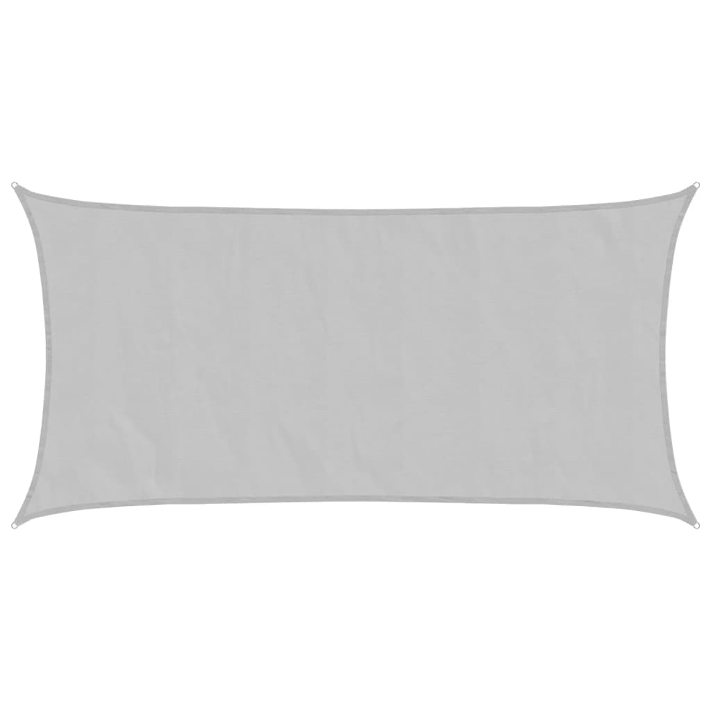 Zonnezeil 4,5X2,5 M 100% Polyester Oxford Lichtgrijs 2.5 x 4.5 m