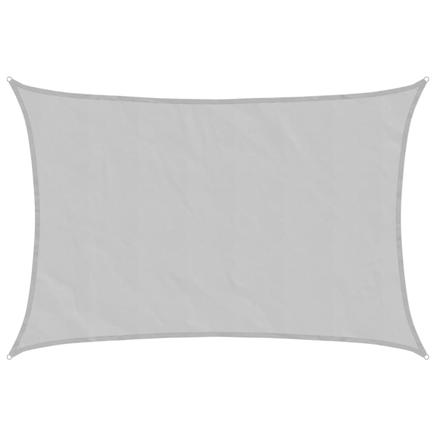 Zonnezeil 4,5X3 M 100% Polyester Oxford Lichtgrijs 3 x 4.5 m