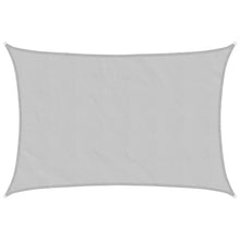 Zonnezeil 5X3 M 100% Polyester Oxford Lichtgrijs 3 x 5 m