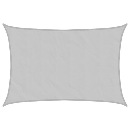 Zonnezeil 5X3 M 100% Polyester Oxford Lichtgrijs 3 x 5 m