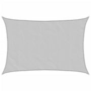 Sun sail 5x3.5 m 100% polyester oxford light gray