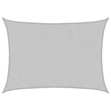 Zonnezeil 7X5 M 100% Polyester Oxford Lichtgrijs 5 x 7 m