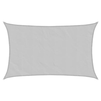 Zonnezeil 8X5 M 100% Polyester Oxford Lichtgrijs 5 x 8 m