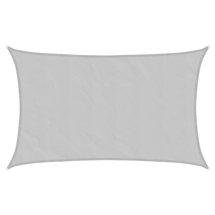 Zonnezeil 8X5 M 100% Polyester Oxford Lichtgrijs 5 x 8 m