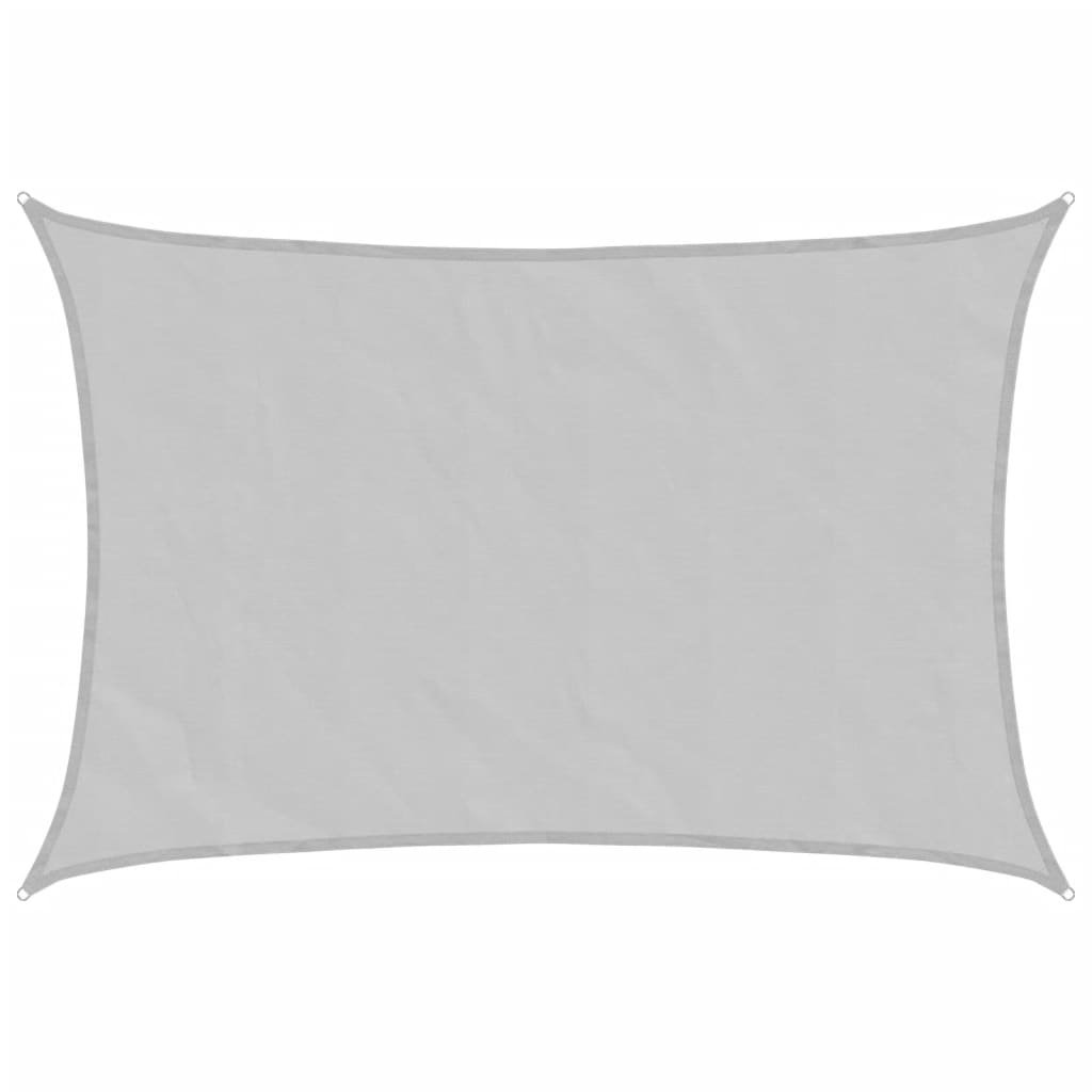 Zonnezeil 7X6 M 100% Polyester Oxford Lichtgrijs 6 x 7 m