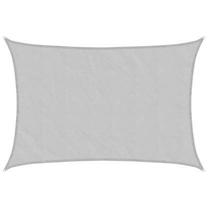 Zonnezeil 7X6 M 100% Polyester Oxford Lichtgrijs 6 x 7 m