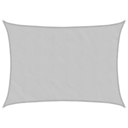 Zonnezeil 8X6 M 100% Polyester Oxford Lichtgrijs 6 x 8 m